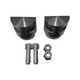 Honda Pioneer / Talon Tubing Disconnects with Thru Bolts by AJK Offroad